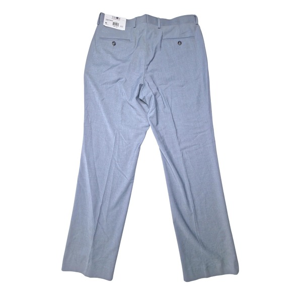 Tayion by Montee Holland Dress Pants Mens 32x30 Light Blue Awonder Straight Leg - Picture 3 of 7
